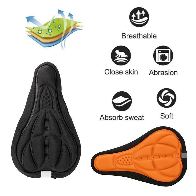 3D Silicone Soft Bike Seat Saddle Cover - Image 7