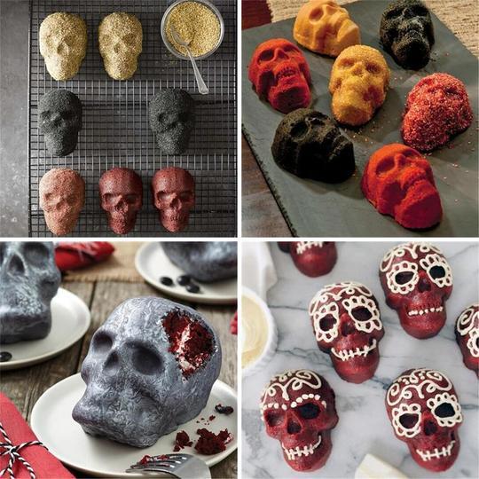 3D Skull Cake Mold - Image 4