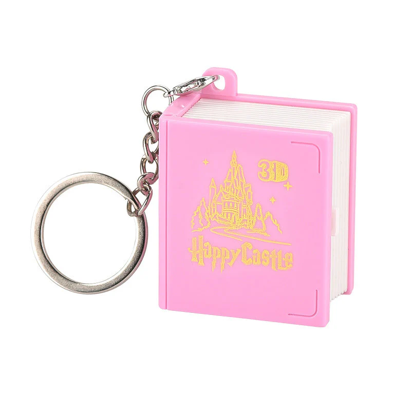 3D Stereoscopic Book Folding Pop-Up Book Keychain - Image 11