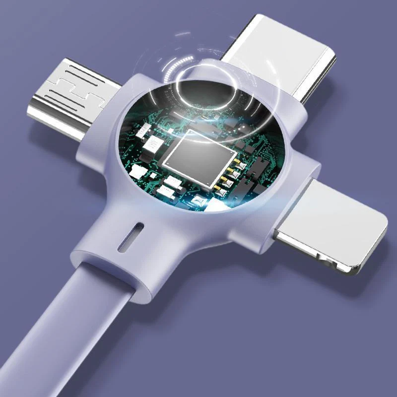 3-in-1 Data Cable Phone Stand - Image 3