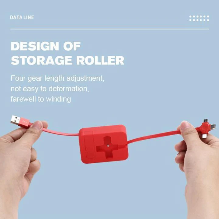 3-in-1 Data Cable Phone Stand - Image 6