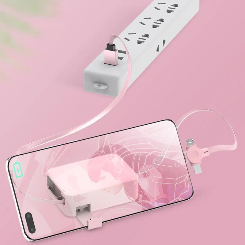 3-in-1 Data Cable Phone Stand - Image 9