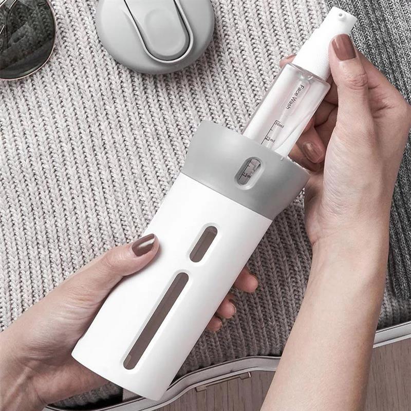 4-in-1 Lotion Shampoo Gel Travel Dispenser - Image 2