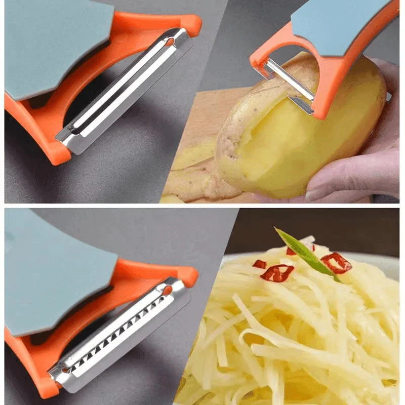 4-Piece Multifunctional Peeler Set - Image 3