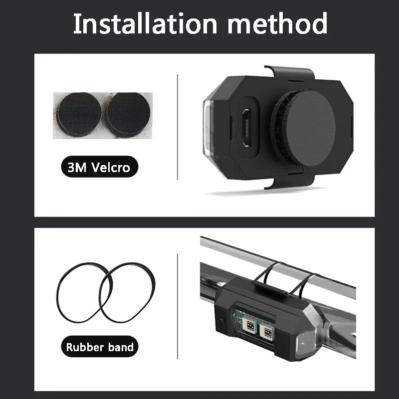 7 Colors LED Aircraft Strobe Lights & USB Charging - Image 3