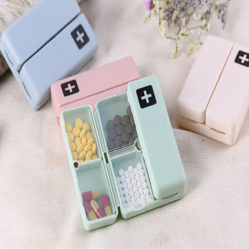 7 Compartments Portable Pill Case - Image 3