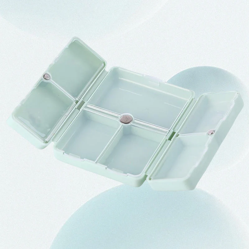 7 Compartments Portable Pill Case - Image 5