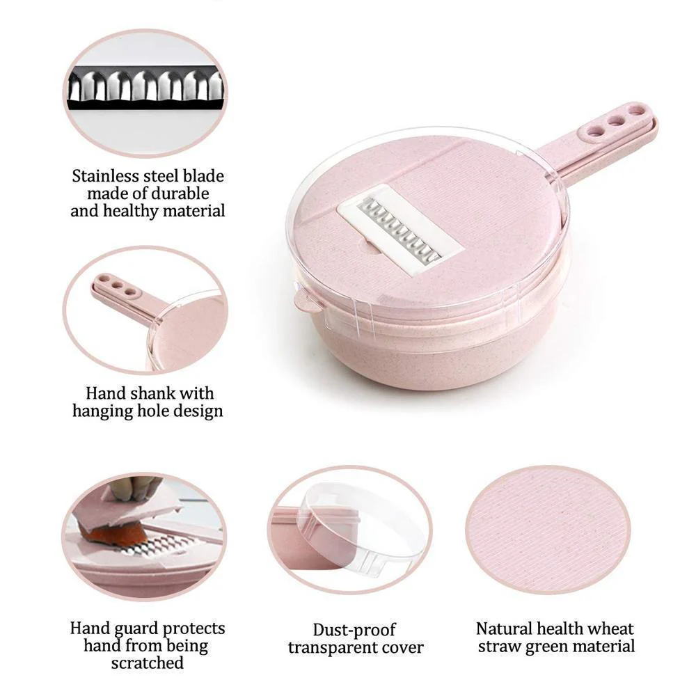 9 in 1 Multi-function Vegetable Slicer Set - Image 8