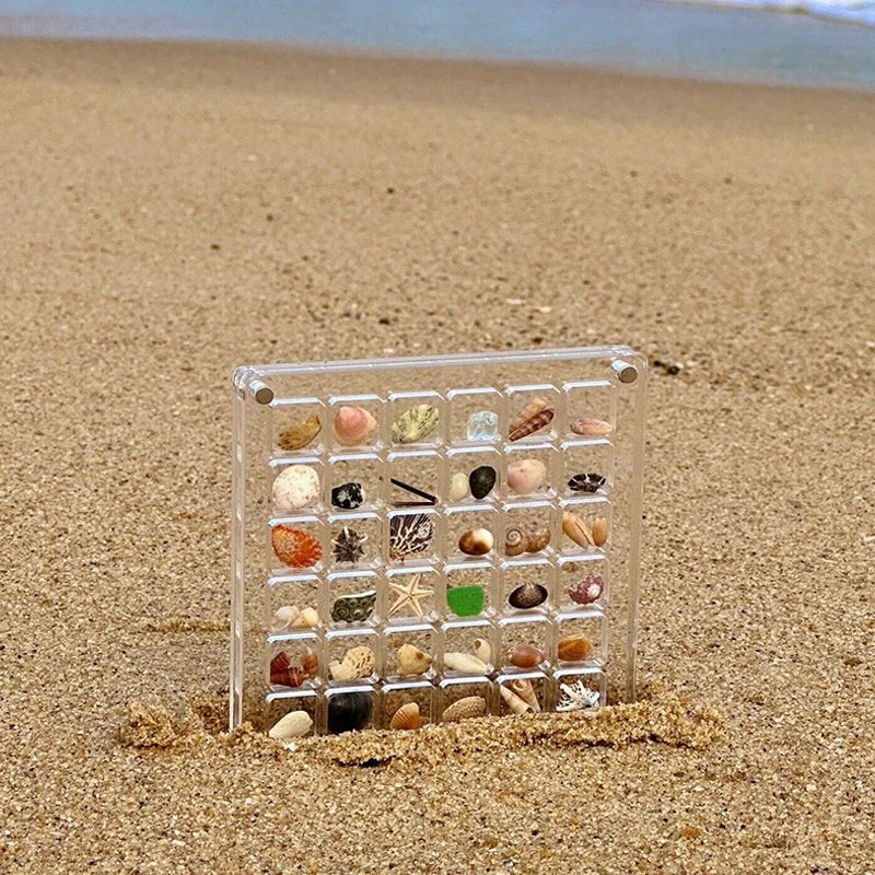 Acrylic Magnetic Seashell Display Box - Image 2