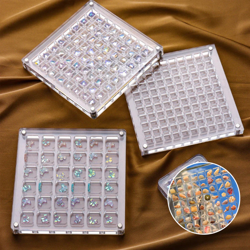 Acrylic Magnetic Seashell Display Box - Image 3