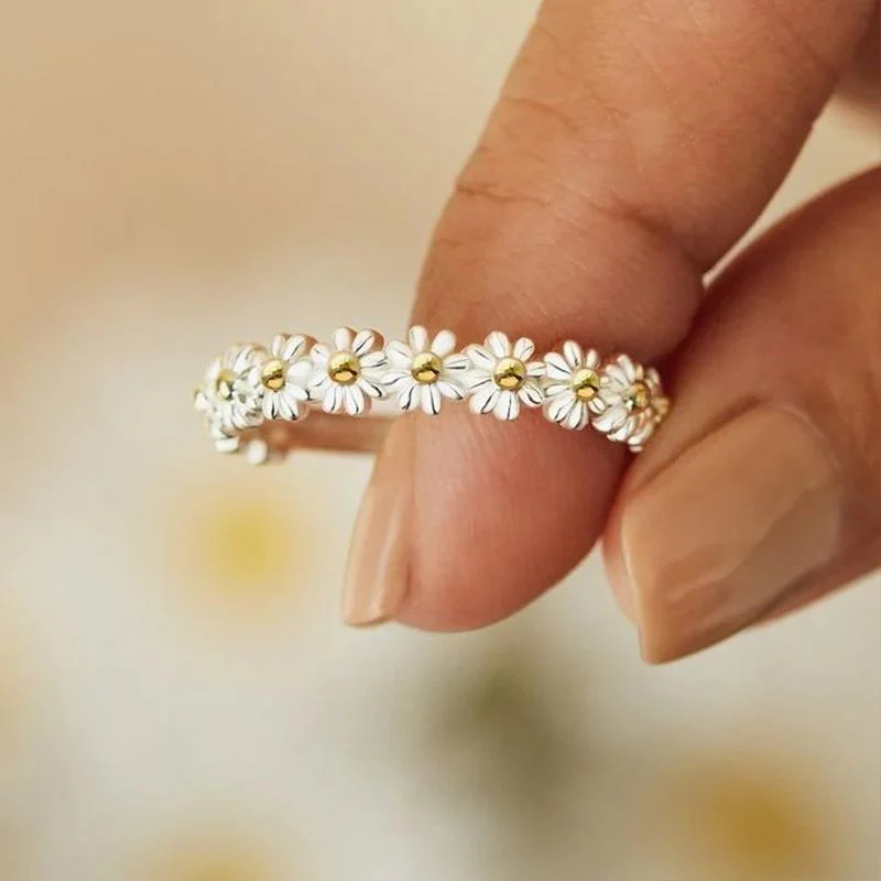 Adjustable Daisy Ring - Image 2