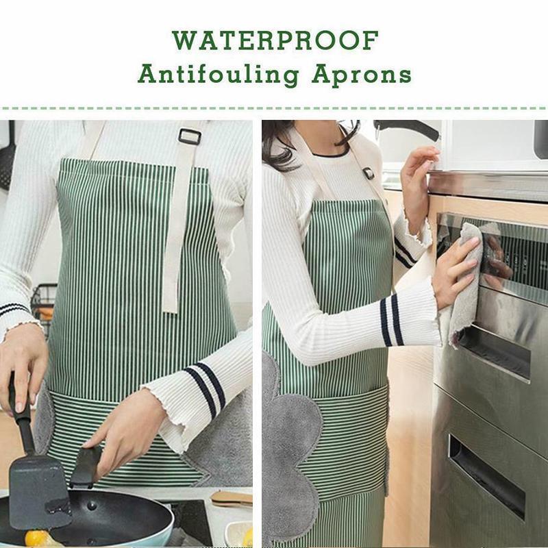 Adjustable Erasable Waterproof Kitchen Apron - Image 7
