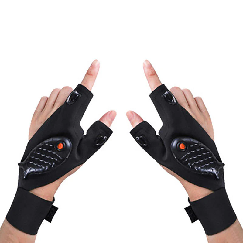 Adjustable LED Flashlight Gloves (1 pair) - Image 12