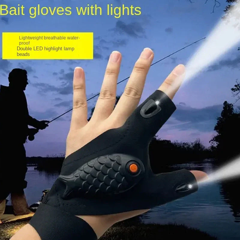 Adjustable LED Flashlight Gloves (1 pair) - Image 7