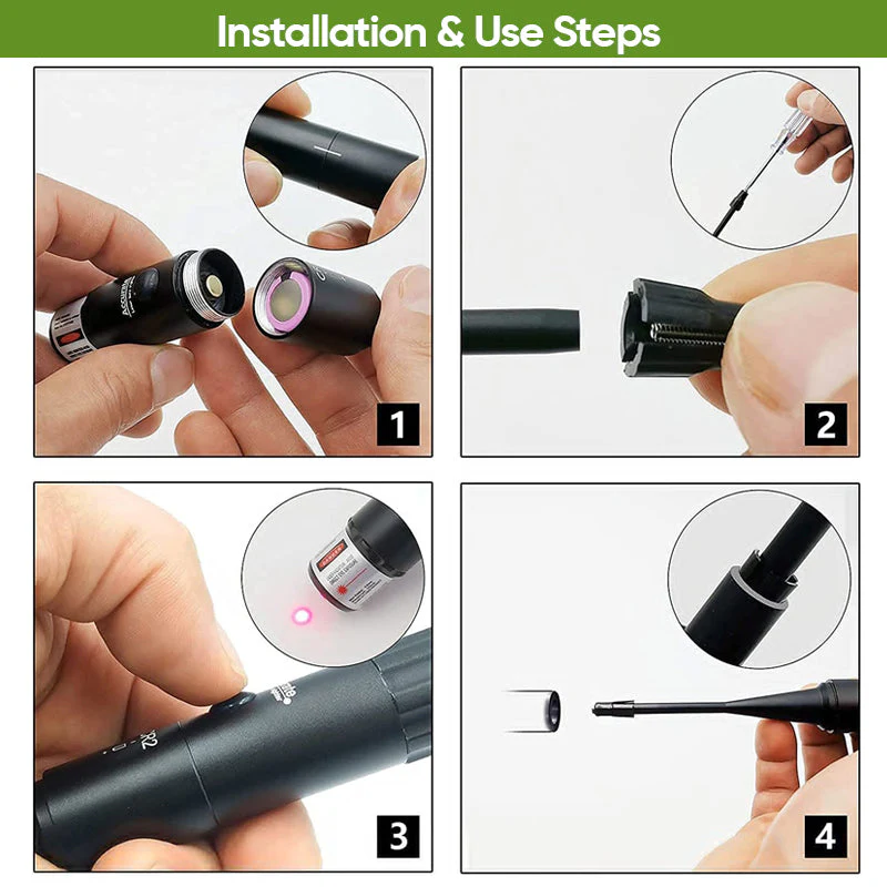 Adjustable Red Laser Bore Sighter Kit - Image 5
