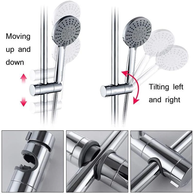Adjustable Shower Head Holder For Slide Bar - Image 7