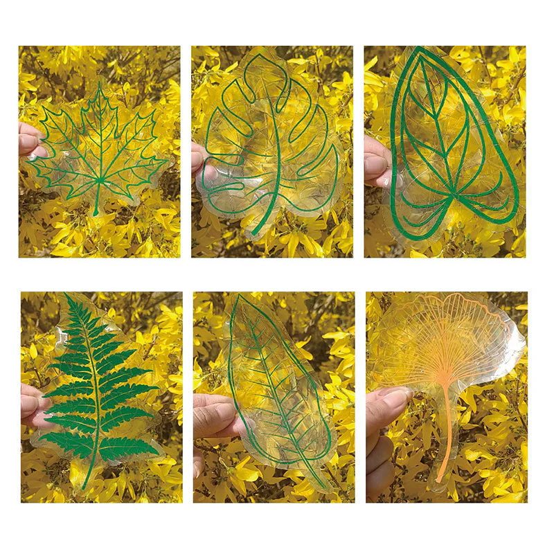 PVC Bunte Adsorptionsregenbogenglasfensteraufkleber, 6 Stk - Image 31