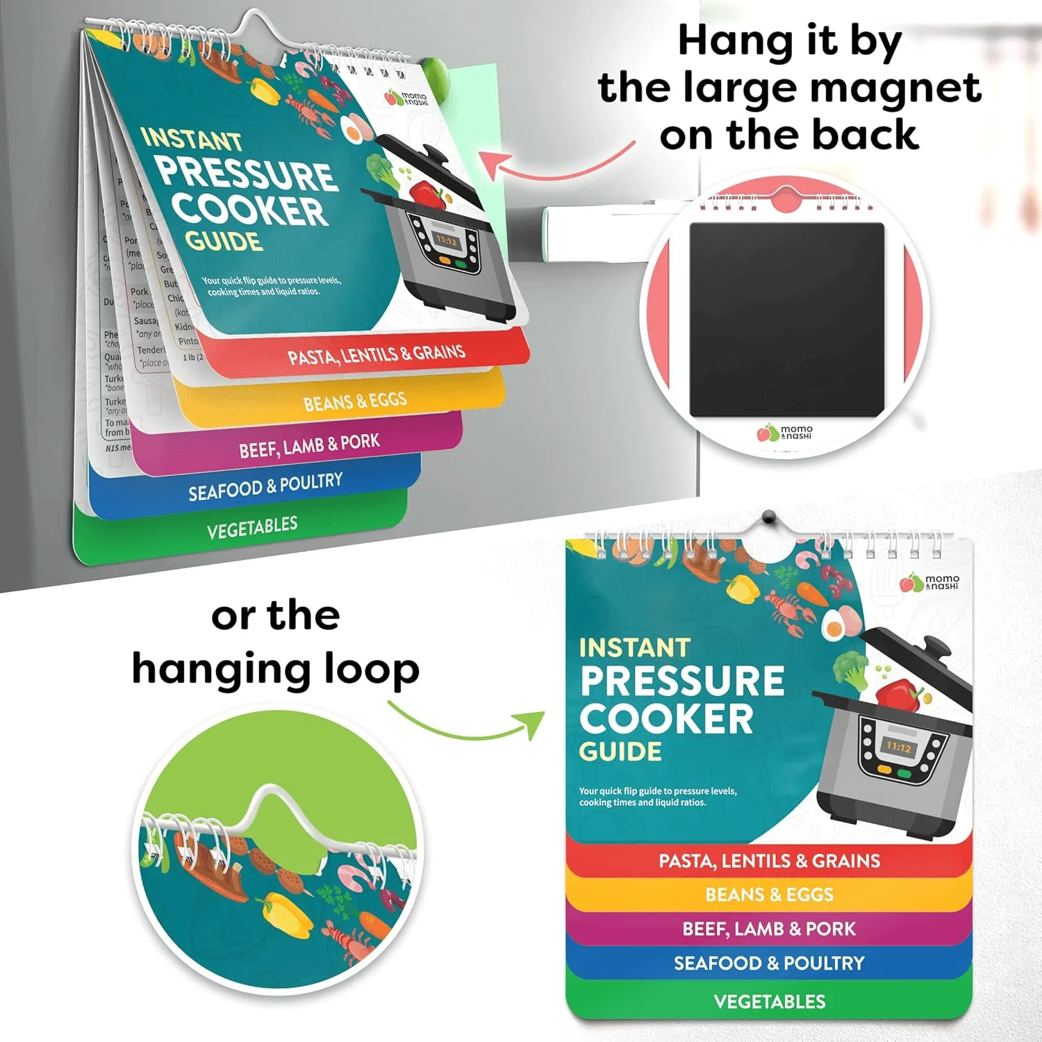 Air Fryer Cheat Sheet Magnets Cooking Guide Booklet - Image 13