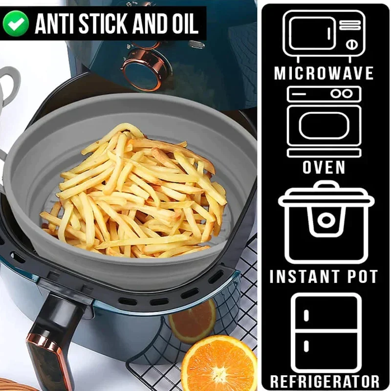 Air Fryer Silicone Grill Pan - Image 3