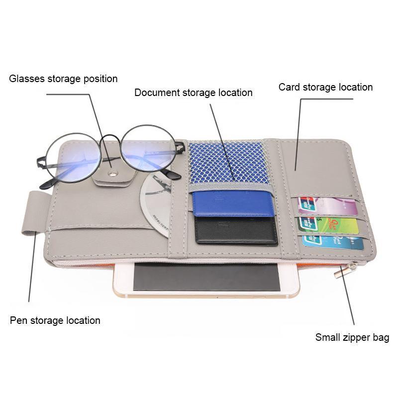All-In-One Car Sun Visor Organizer - Image 4