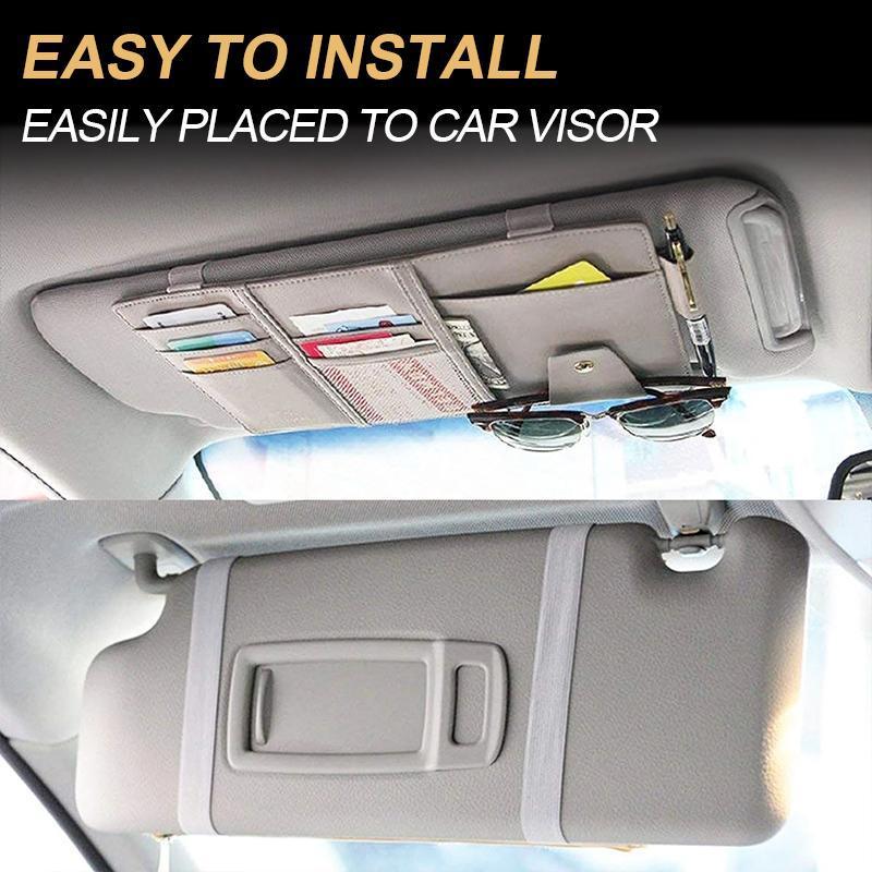 All-In-One Car Sun Visor Organizer - Image 5