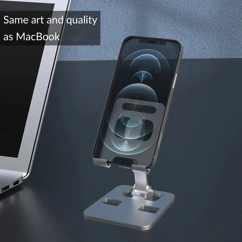 Alluminum Adjustable Desktop Phone Holder - Image 3