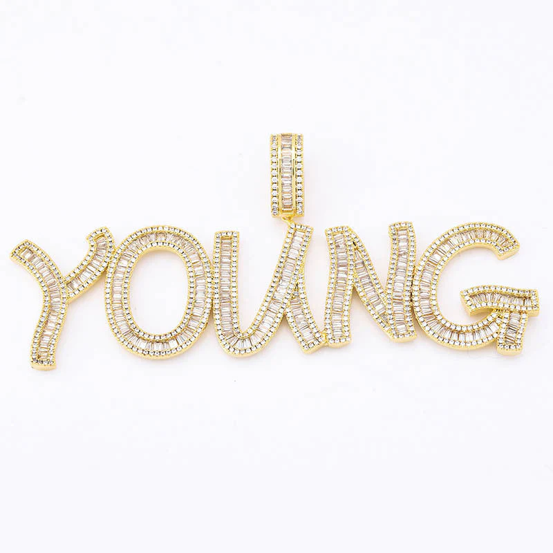 Alphabetic Zircon Necklace - Image 10