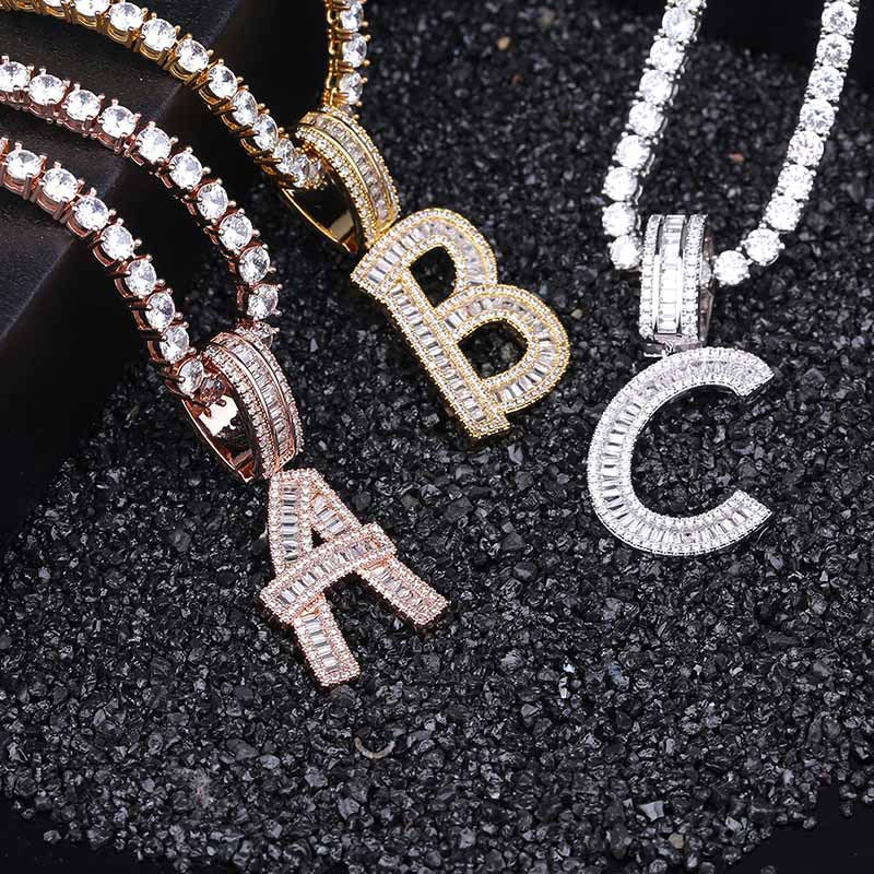 Alphabetic Zircon Necklace - Image 2