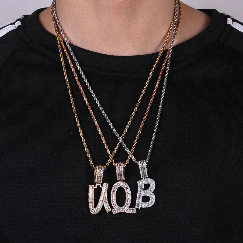 Alphabetic Zircon Necklace - Image 8