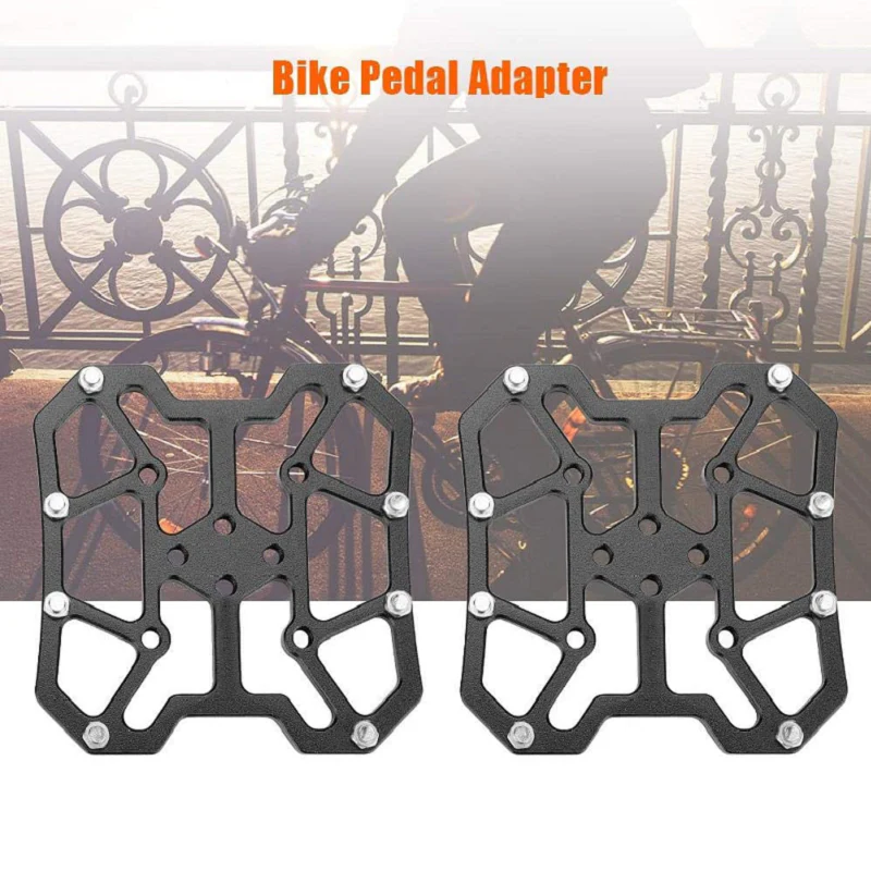 Aluminum Alloy Clipless Pedal Platform Adapters - Image 5