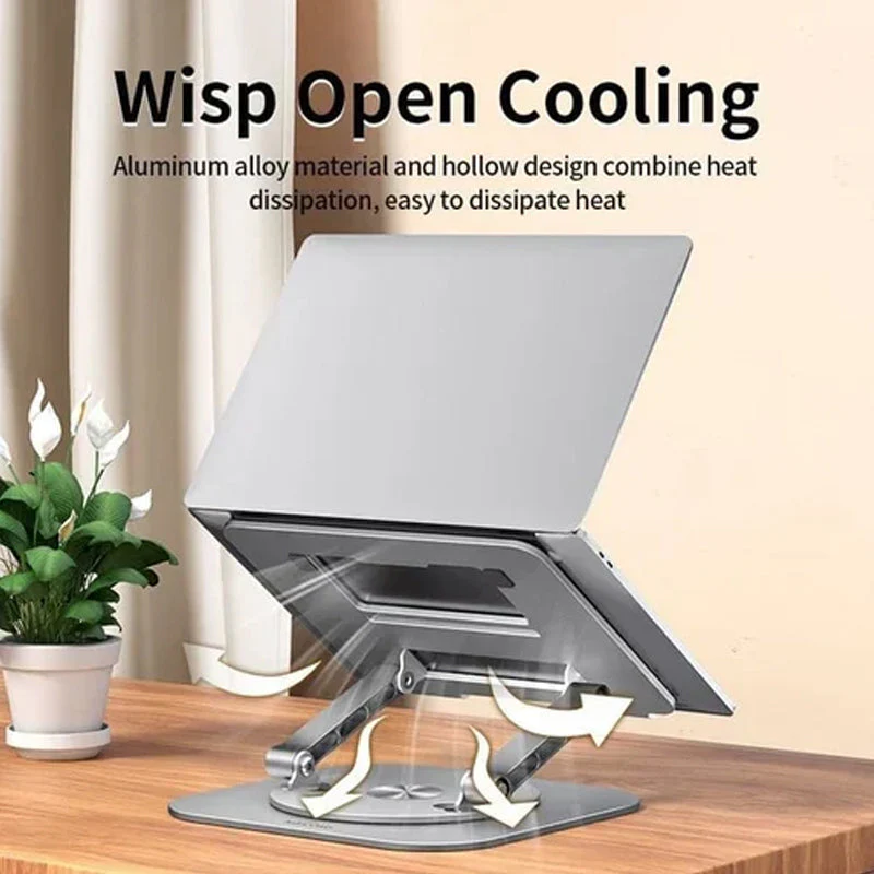 Aluminum Alloy Laptop Rotating Bracket - Image 6
