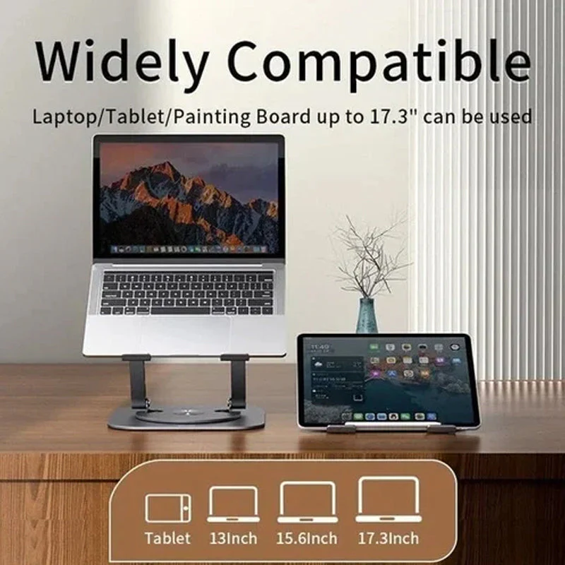 Aluminum Alloy Laptop Rotating Bracket - Image 7