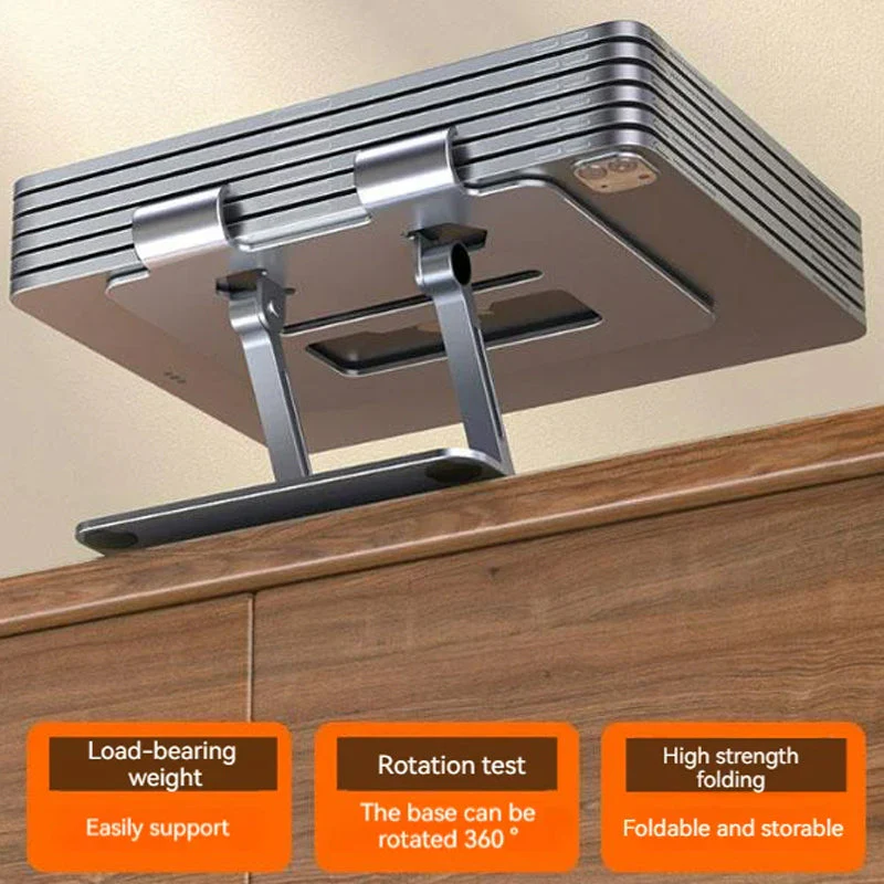 Aluminum Alloy Laptop Rotating Bracket - Image 9