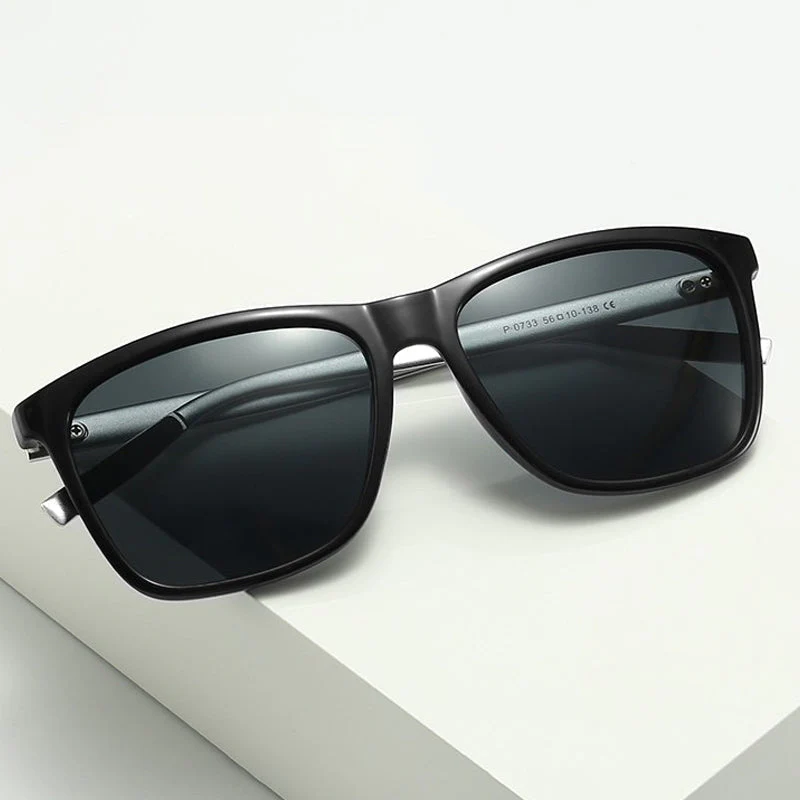 Aluminum Magnesium Frame Polarized Sunglasses - Image 7