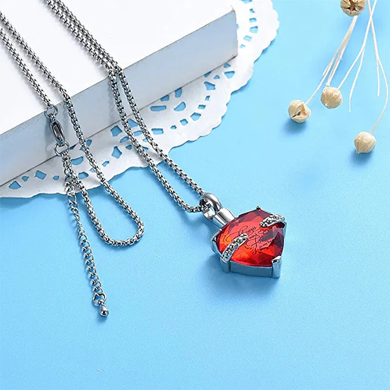 Always on My Mind Forever in My Heart-Urn Necklace - Image 4