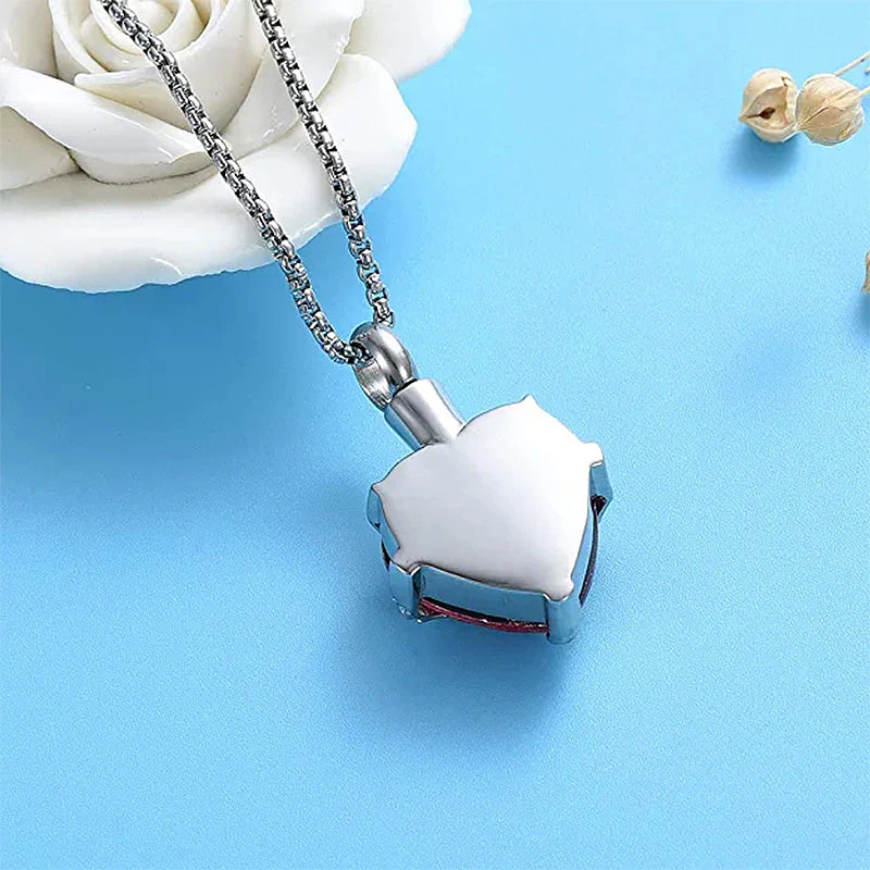 Always on My Mind Forever in My Heart-Urn Necklace - Image 7