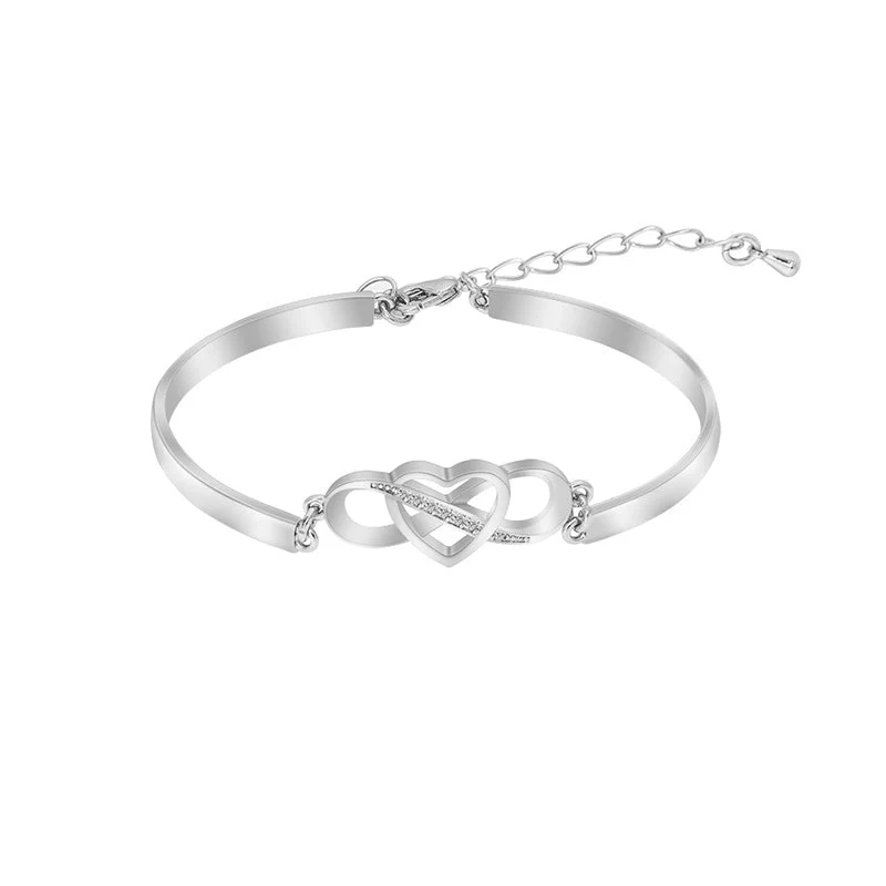 Always Remember I Love You Forever Love Heart Bracelet - Image 10