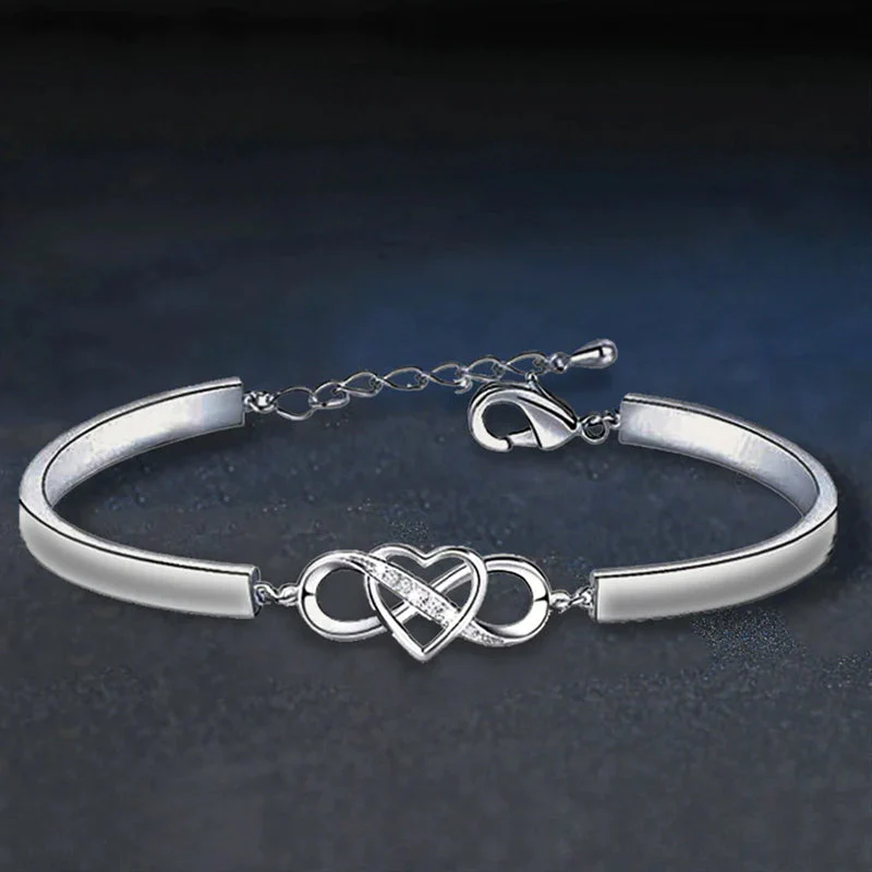 Always Remember I Love You Forever Love Heart Bracelet - Image 5