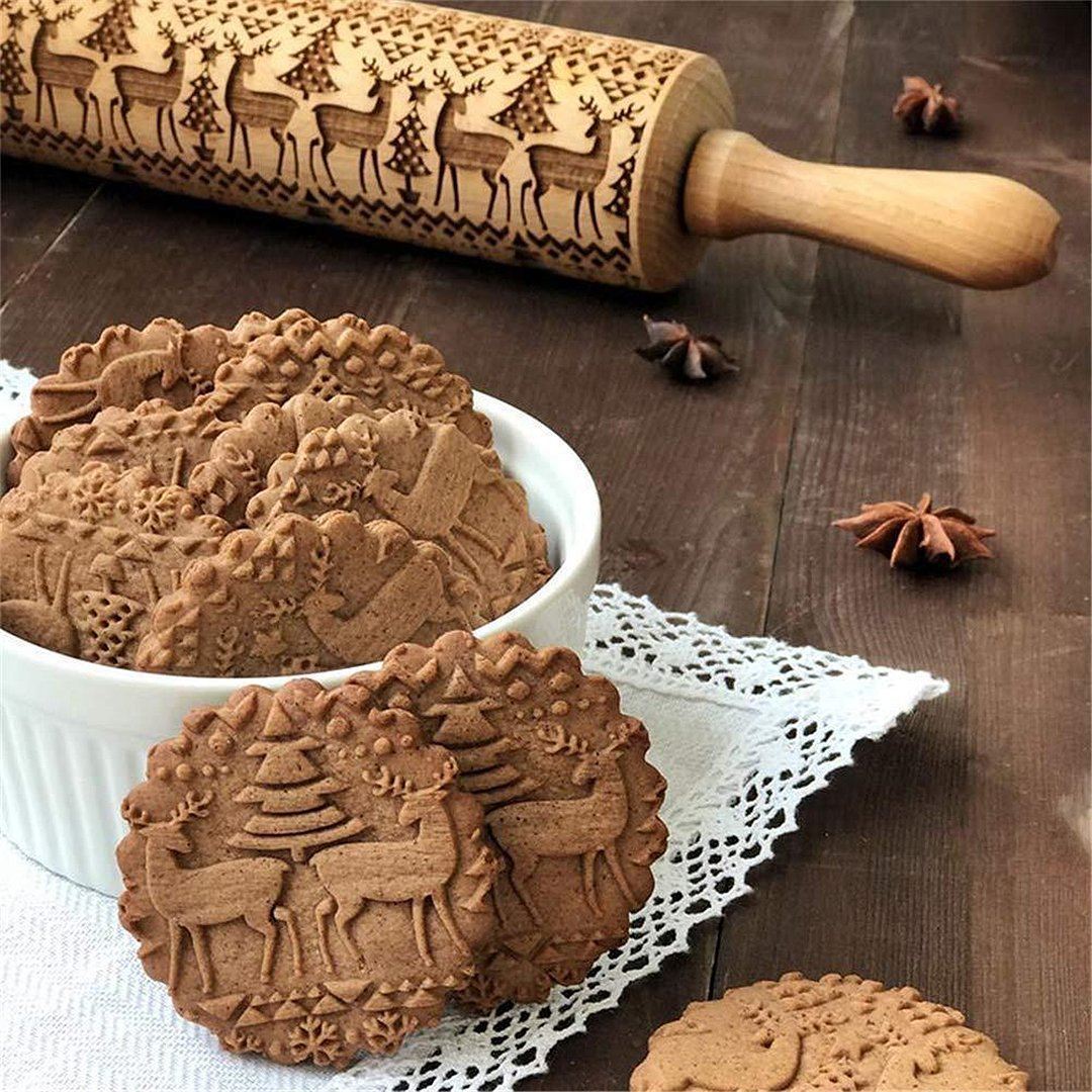 Amazing Christmas Embossing Rolling Pin - Image 3