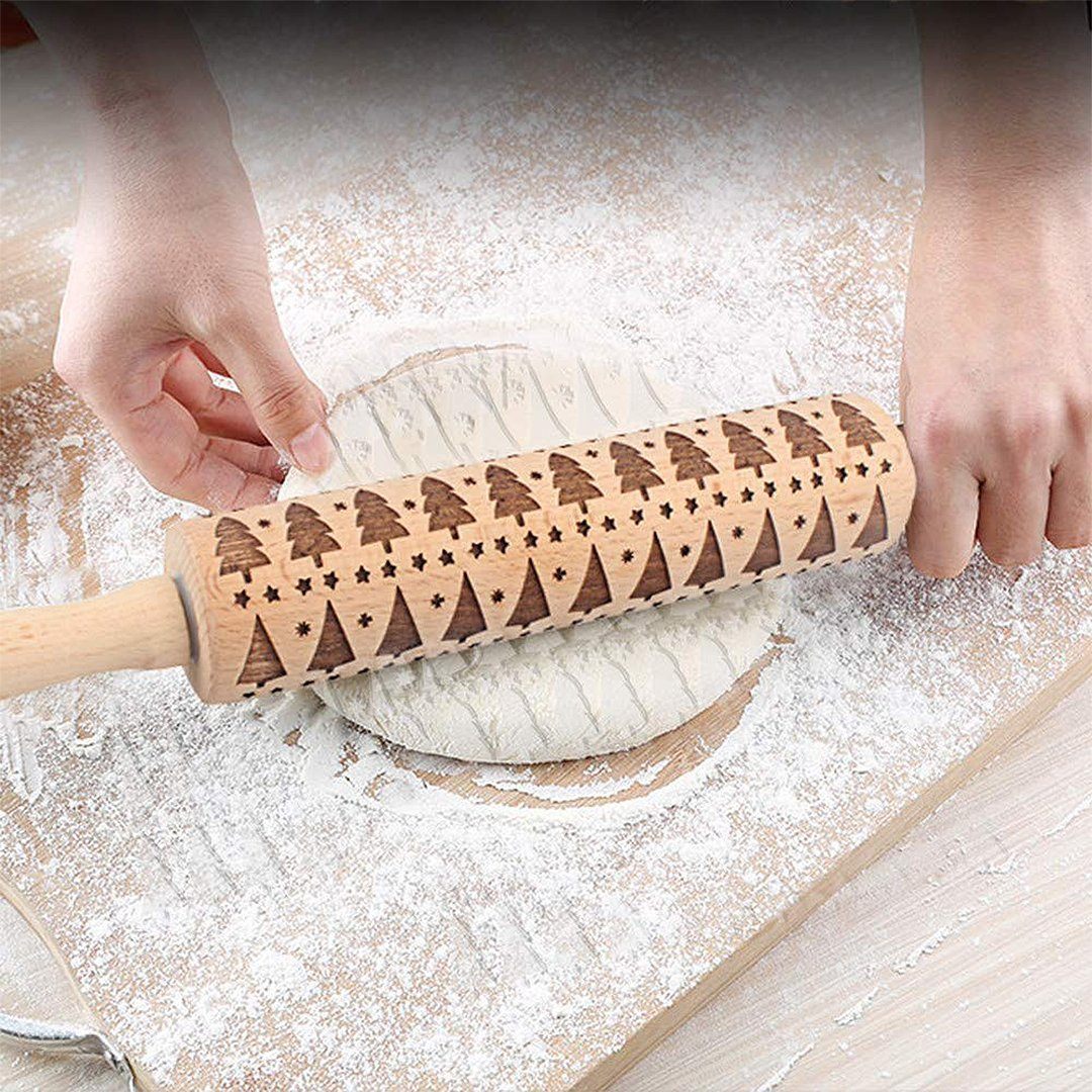 Amazing Christmas Embossing Rolling Pin - Image 7