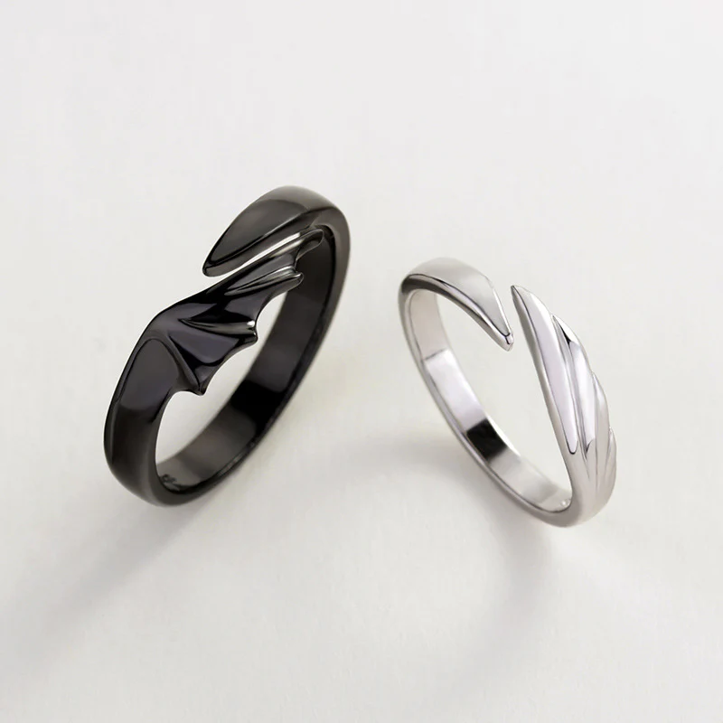 Angel And Demon Couple Ring - Image 7
