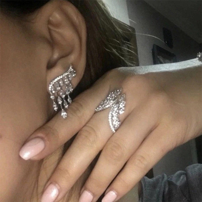 Angel Wings Ring & Bracelet - Image 5