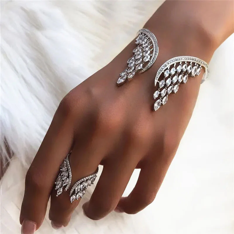 Angel Wings Ring & Bracelet - Image 6
