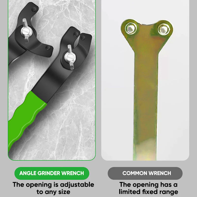 Angle Grinder Wrench Thickened Disassembly Tool Adjustable - Image 9