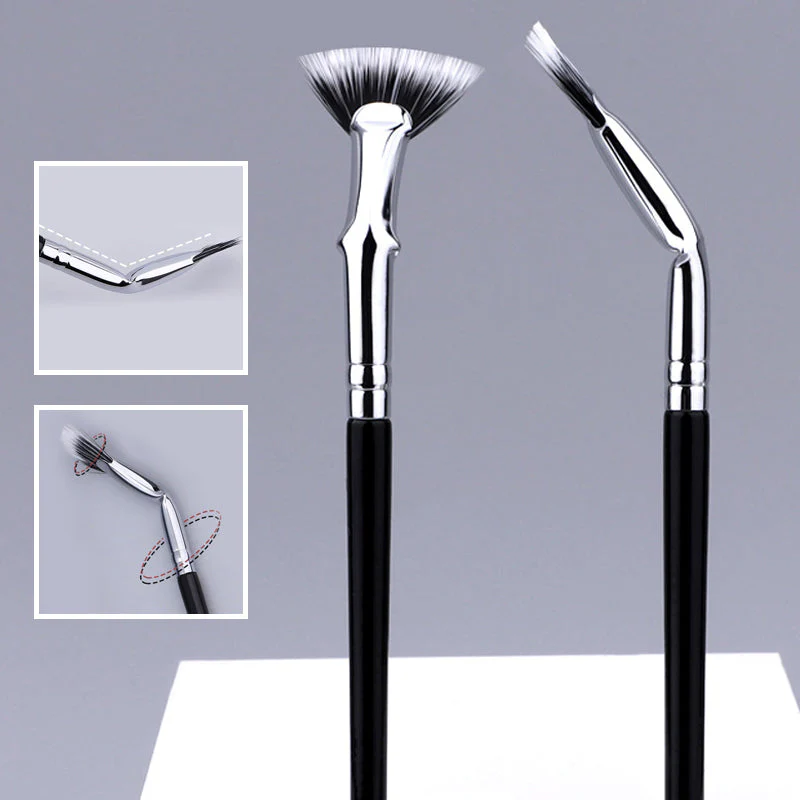 Angled Fan-shaped Eyelash Brush - Image 9
