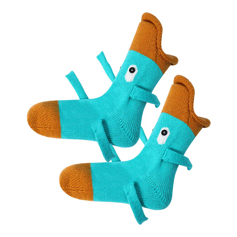 Animal Knitted Socks Unisex Novelty Winter Warm - Image 7