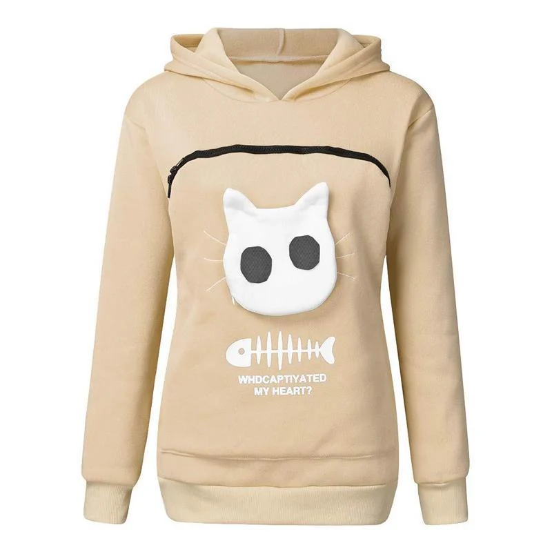 Animal Pouch Sweatshirt Hoodie - Image 6