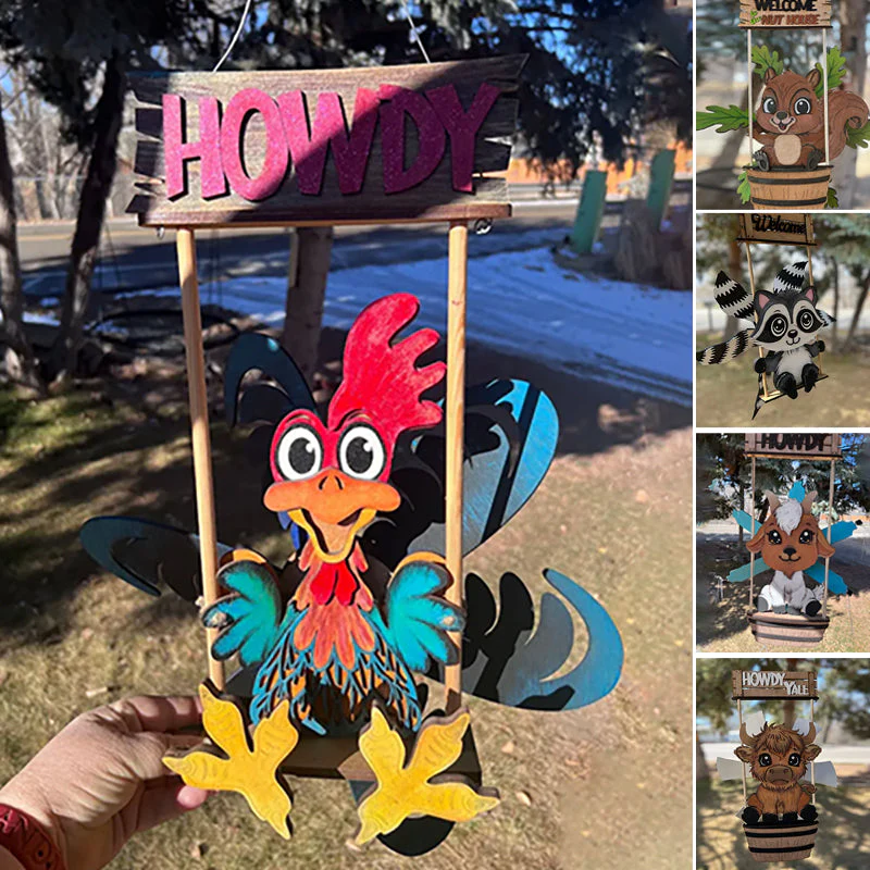 Animal Windmill Yard Art Decoration - Image 2