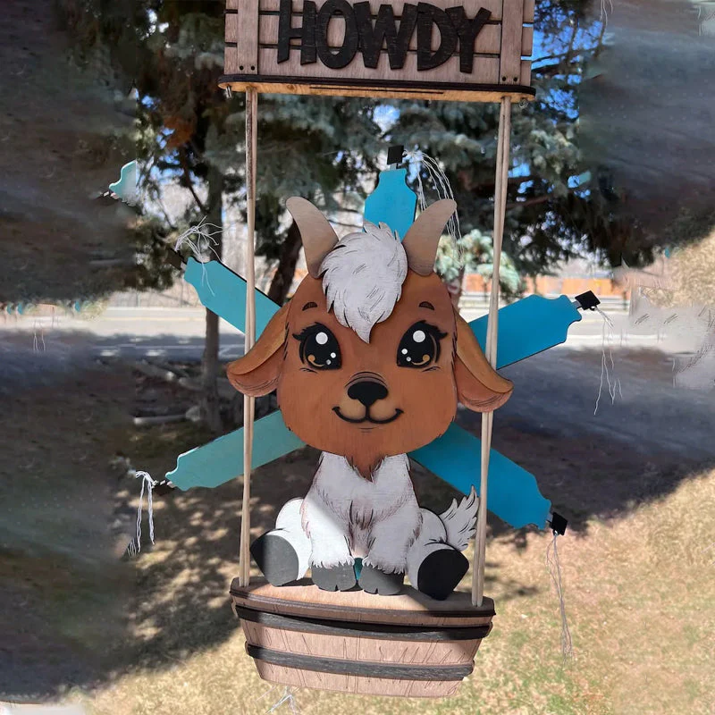Animal Windmill Yard Art Decoration - Image 6
