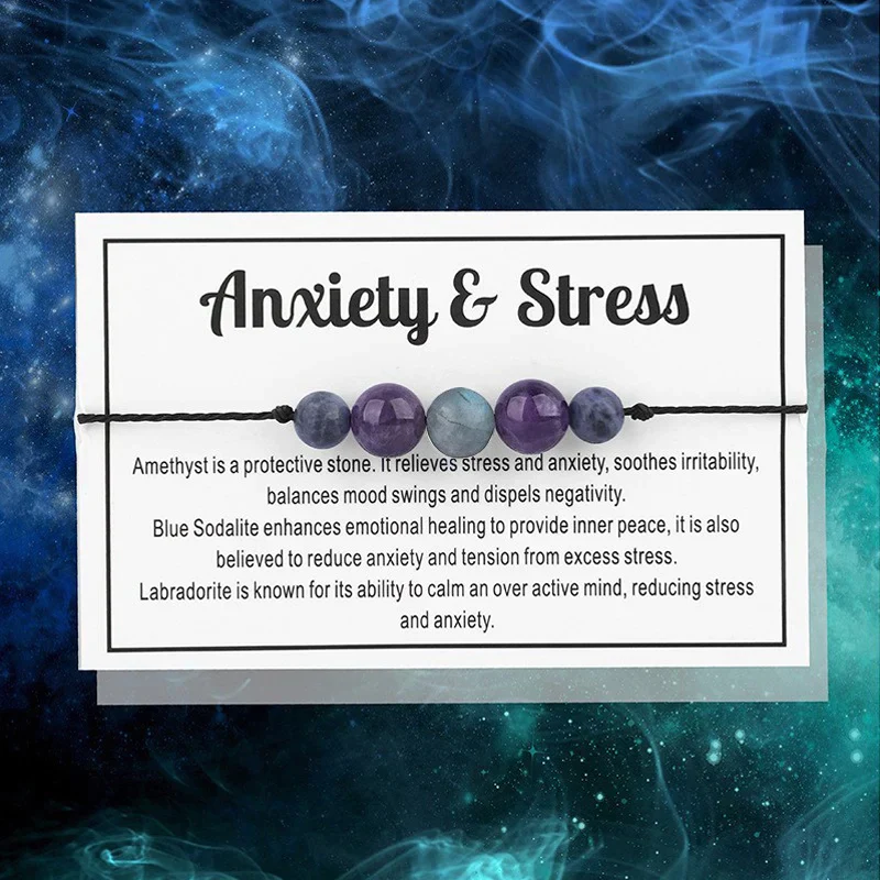 Anti Anxiety Stone Bracelet - Image 2